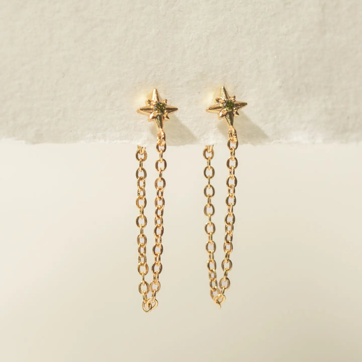 Astrid Chain Stud Earrings