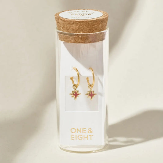 Mulberry Star Earrings