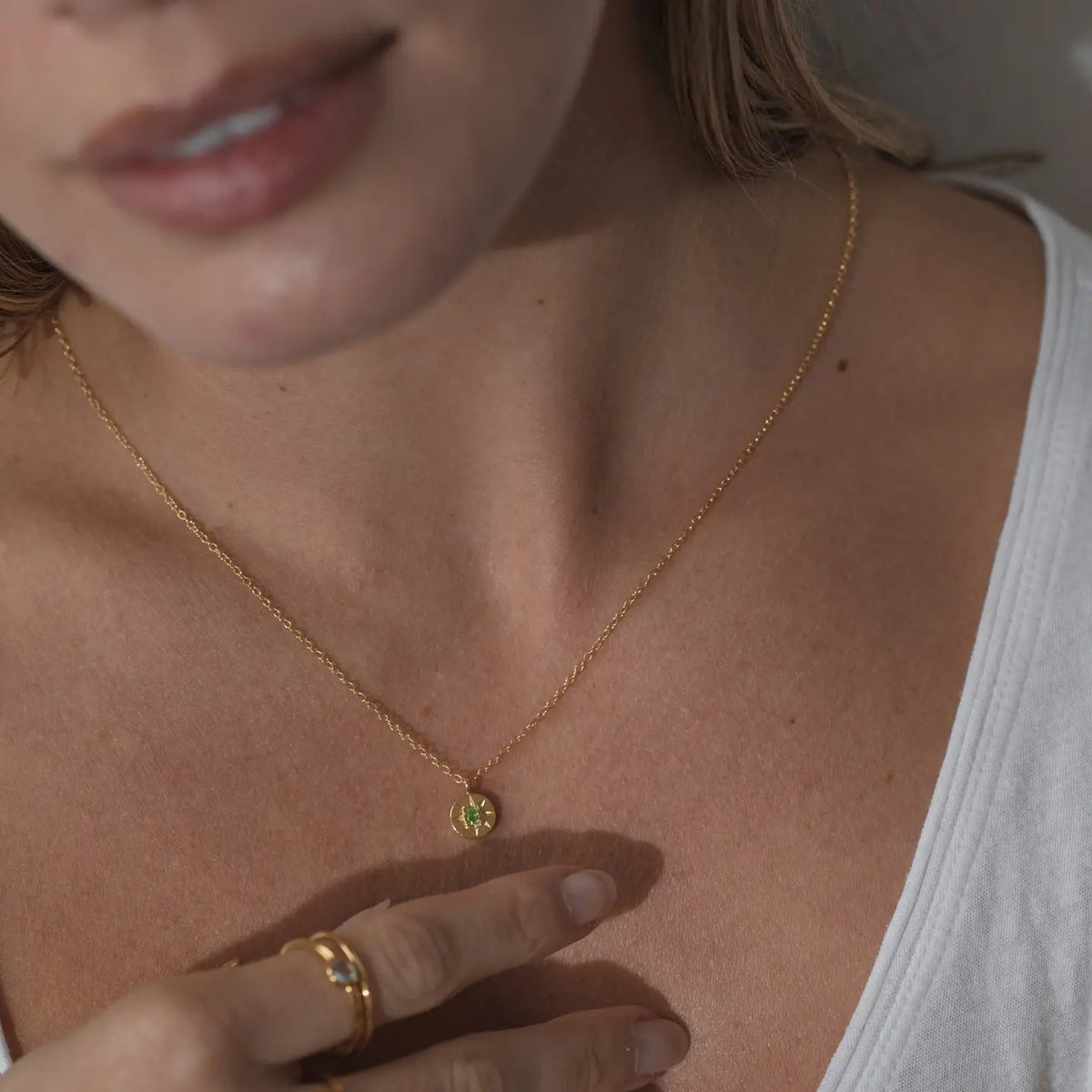 Olive Seren Necklace