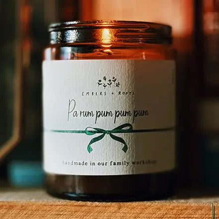 Pa Rum Pa Pum Pum Christmas Soy Glass Candle