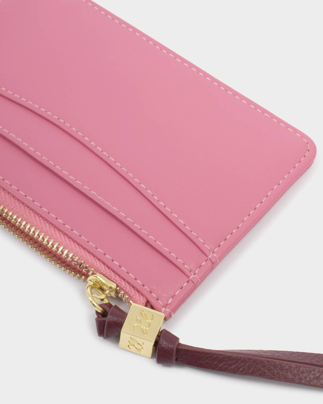 Katie Loxton Boxed Scarf & Cardholder Gift Set iCherry & Pink