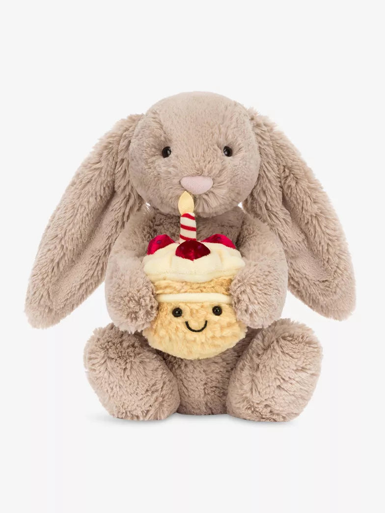 Bashful Beige Bunny Birthday