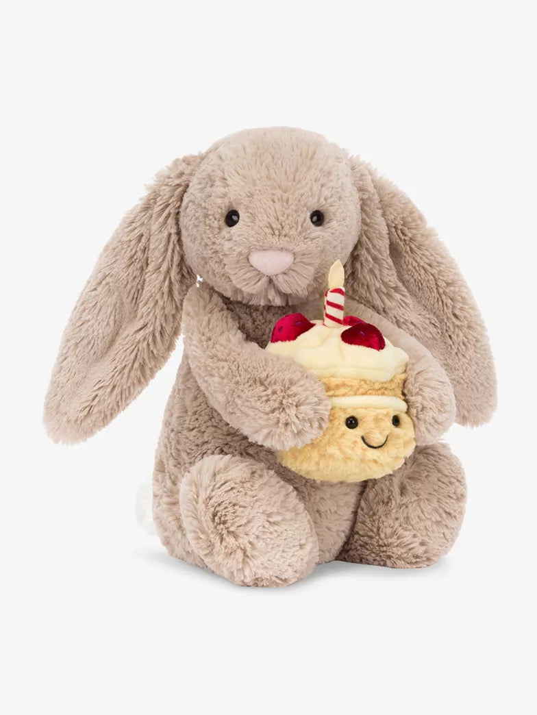 Bashful Beige Bunny Birthday