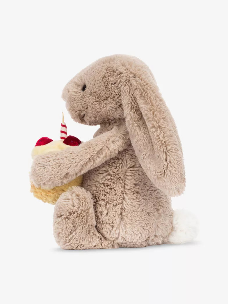 Bashful Beige Bunny Birthday