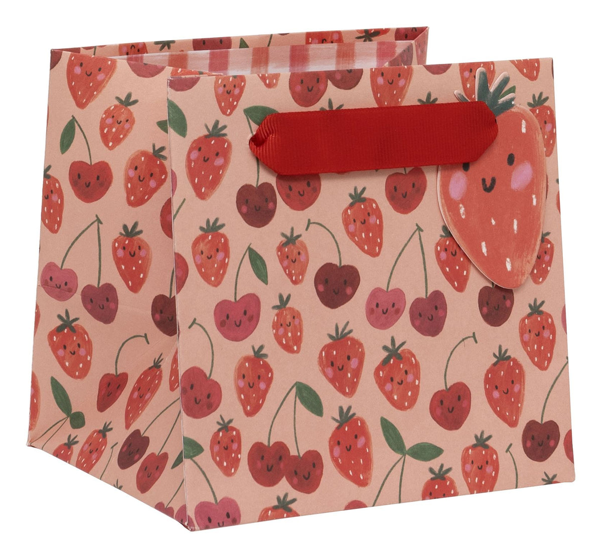 Cherry & Strawberry Gift Bag Small