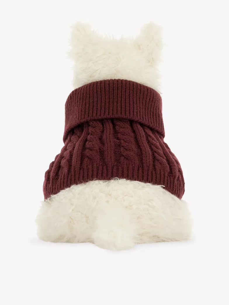 Munro Scottie Dog in Winter Jumper