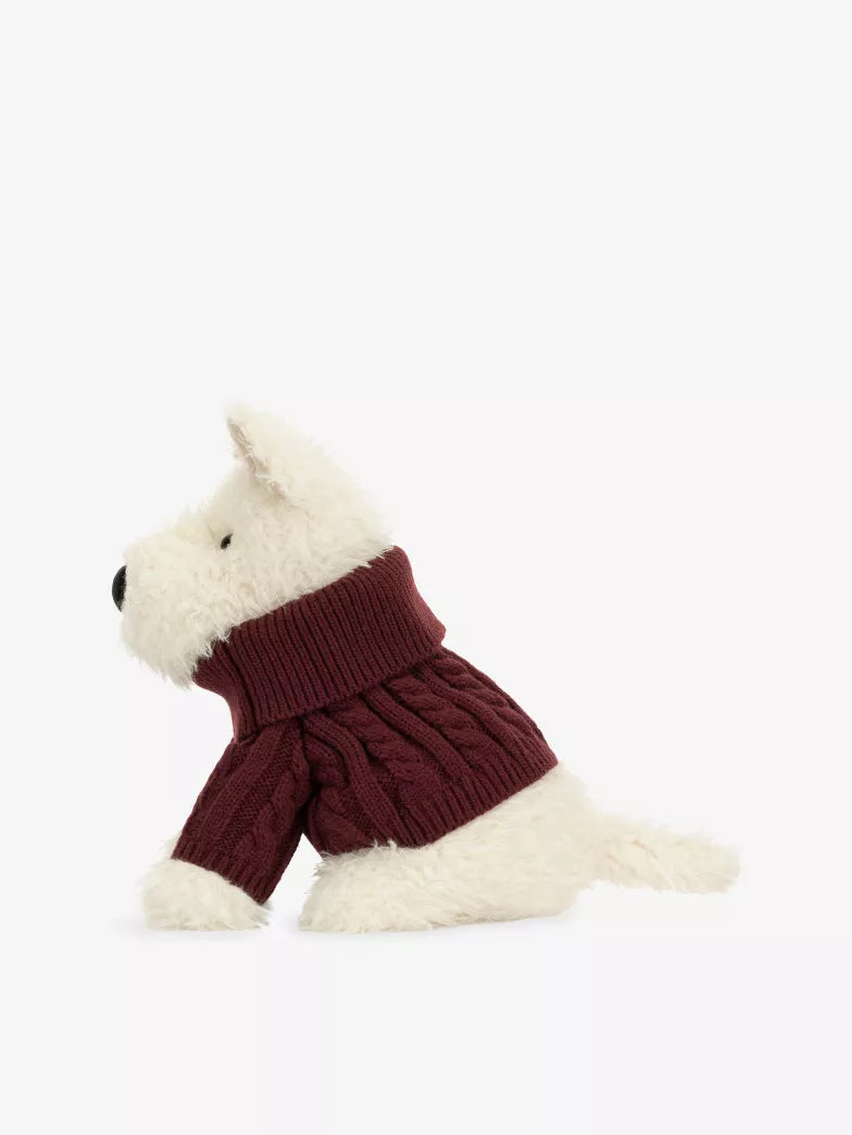 Munro Scottie Dog in Winter Jumper