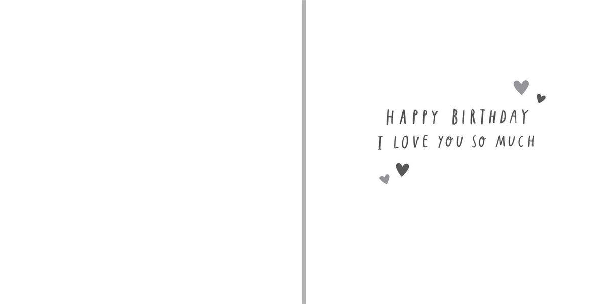 Hubby Birthday Greetings card