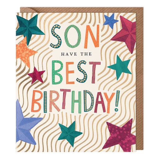 Son Birthday Greetings  Card