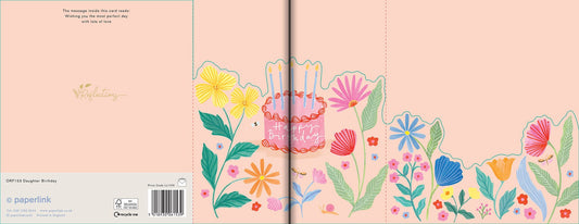 Beautiful Daughter Birthday Greetings Card