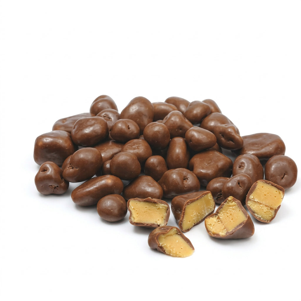 Sara Miller Bear & Robin Tin Bauble with Honeycomb Crunch