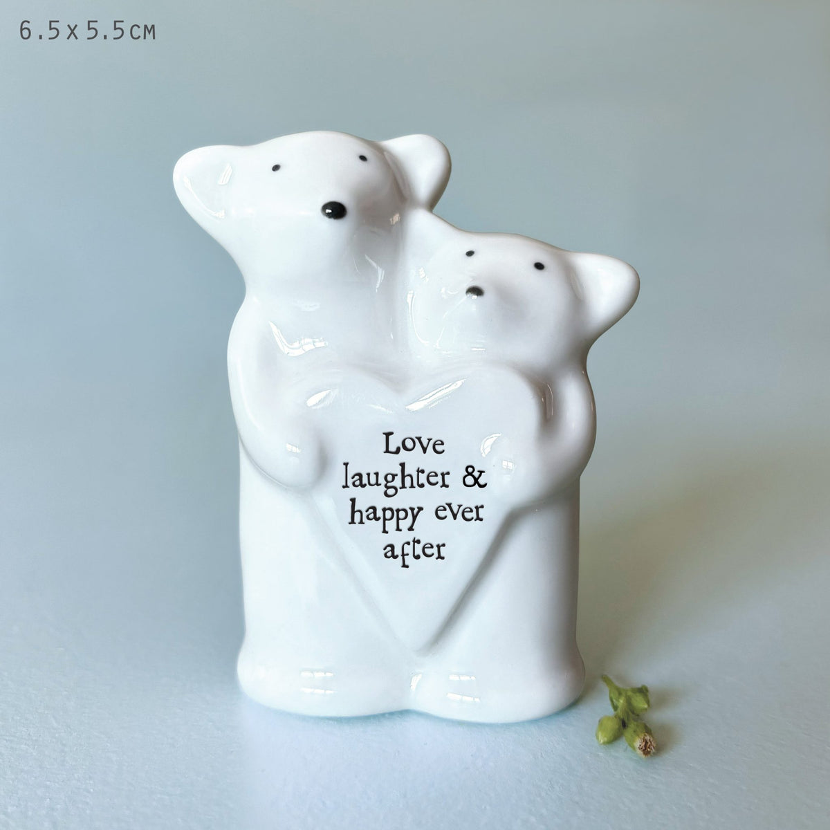 Boxed Porcelain Mice Couple Love, Laughter & Happy Ever After