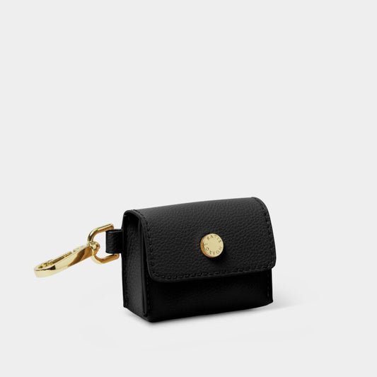 Katie Loxton Evie Clip On AirPod Case in Black