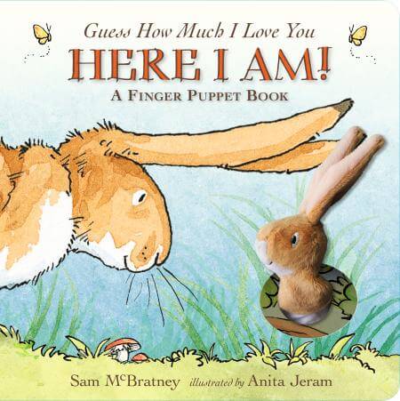 Guess How Much I Love You Here I am Finger Puppet Book
