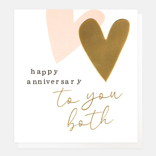 Happy Anniversary To You Both Greeting Card