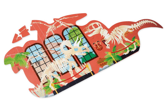 Double Sided Contrast Dino Puzzle