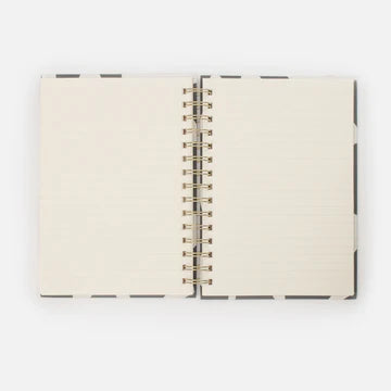 Mono Hearts Spiral Notebook