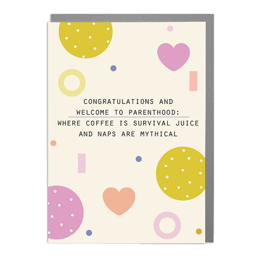 Baby Girl Humour Greetings Card