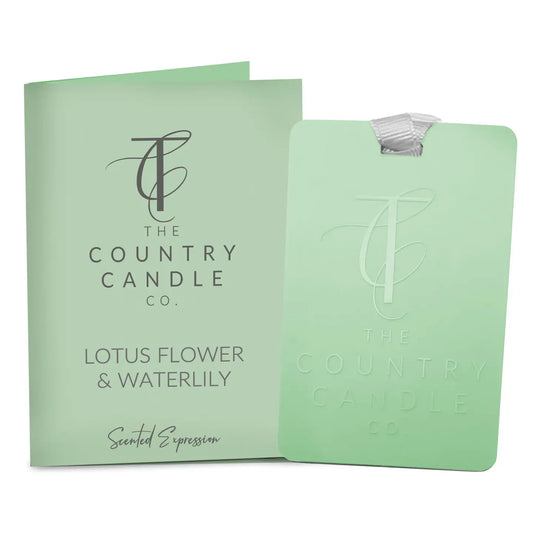 Scented Expressions-Lotus Flower & Waterlily Fragrance Card
