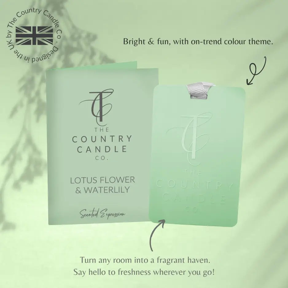 Scented Expressions-Lotus Flower & Waterlily Fragrance Card