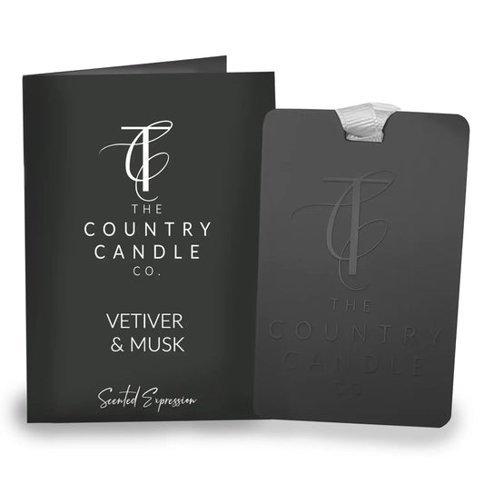Scented Expressions-Vetiver & Musk Fragrance Card
