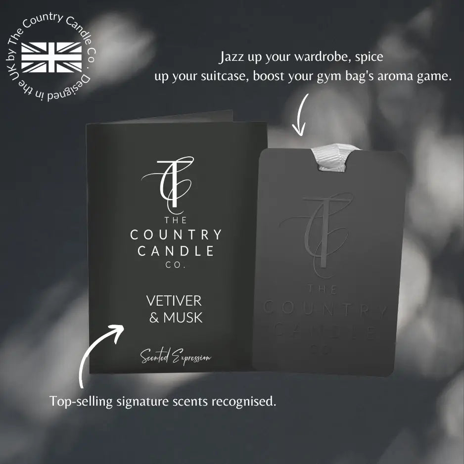 Scented Expressions-Vetiver & Musk Fragrance Card