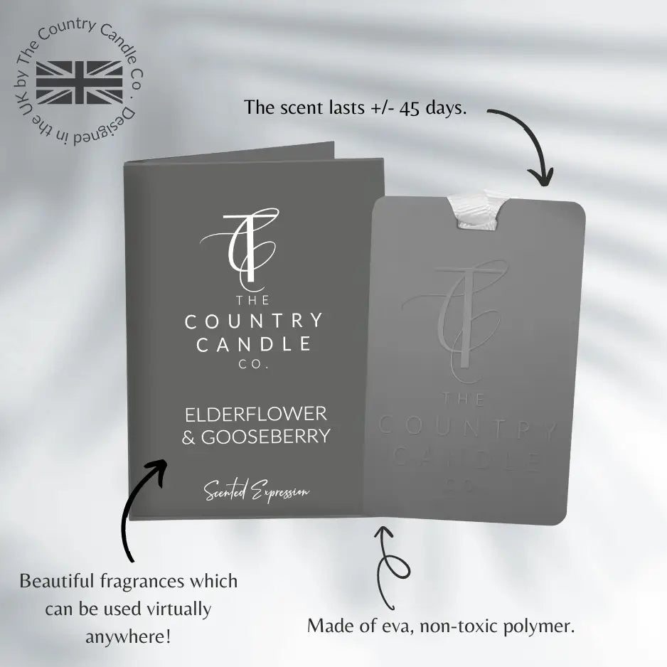 Scented Expressions-Elderflower & Gooseberry Fragrance Card