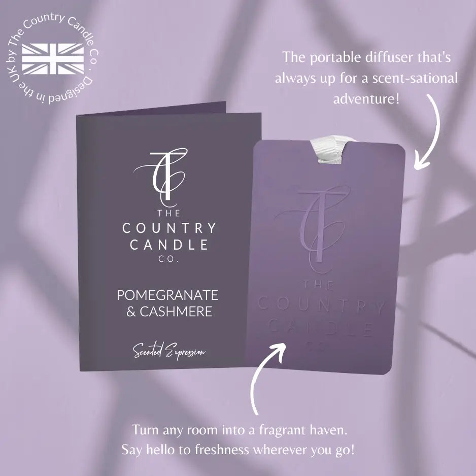 Scented Expressions-Pomegranate & Cashmere Fragrance Card