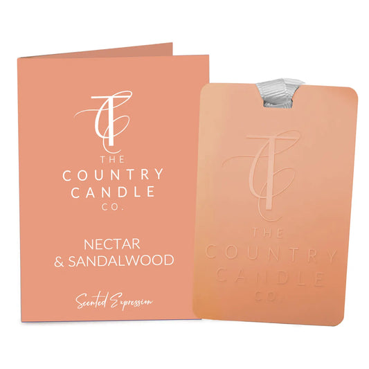 Scented Expressions-Nectar & Sandalwood Fragrance Card