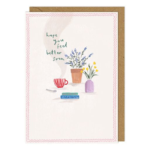 Hope you Feel Better Soon Greetings Card
