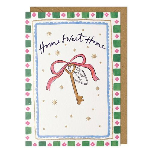 Home Sweet Home Greetings Card