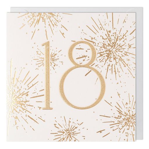 18th Birthday Greetings Card