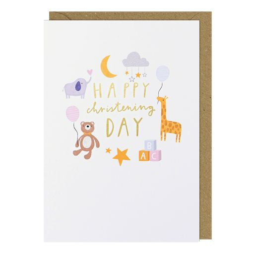 Happy Christening Day Greetings Card