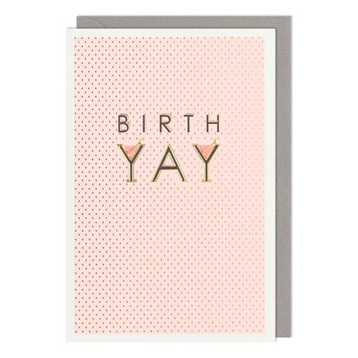 Birth=Yay Greetings Card