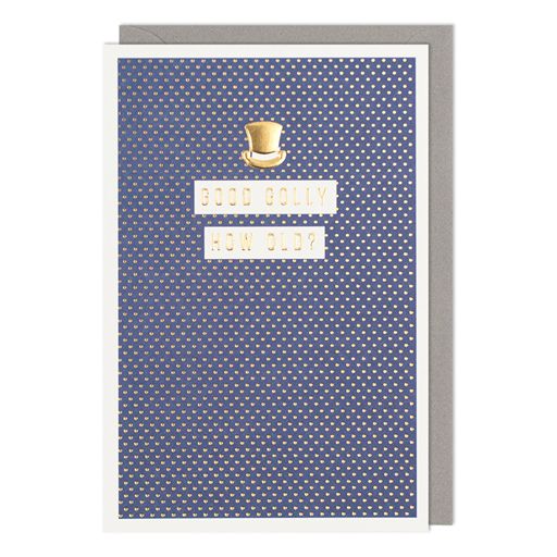 Good Golly How Old? Greetings Card