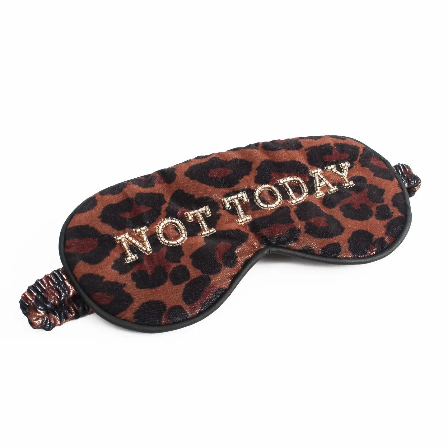 Not Today Leopard Eye Mask