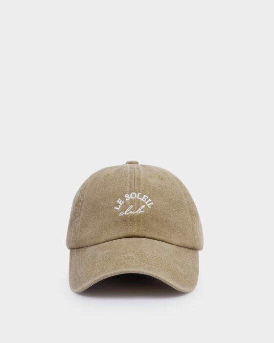Katie Loxton Embroidered Le Soleil Cap Taupe