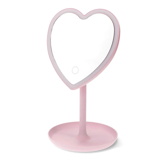 Heart Light Up Vanity Mirror