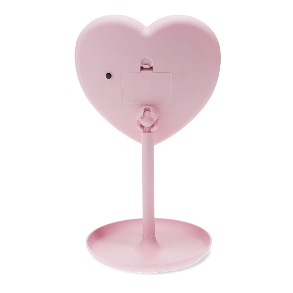 Heart Light Up Vanity Mirror
