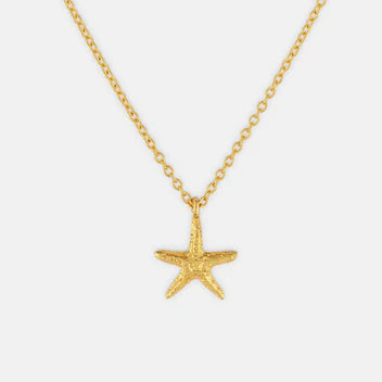 Starfish Necklace Gold