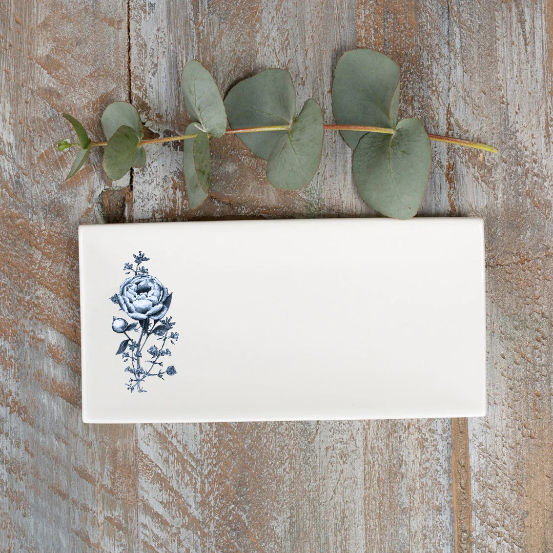 Chateau Rectangular Bone China Soap Dish