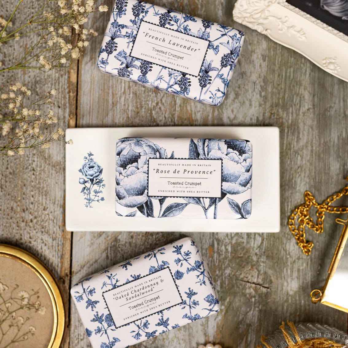 Chateau Rectangular Bone China Soap Dish