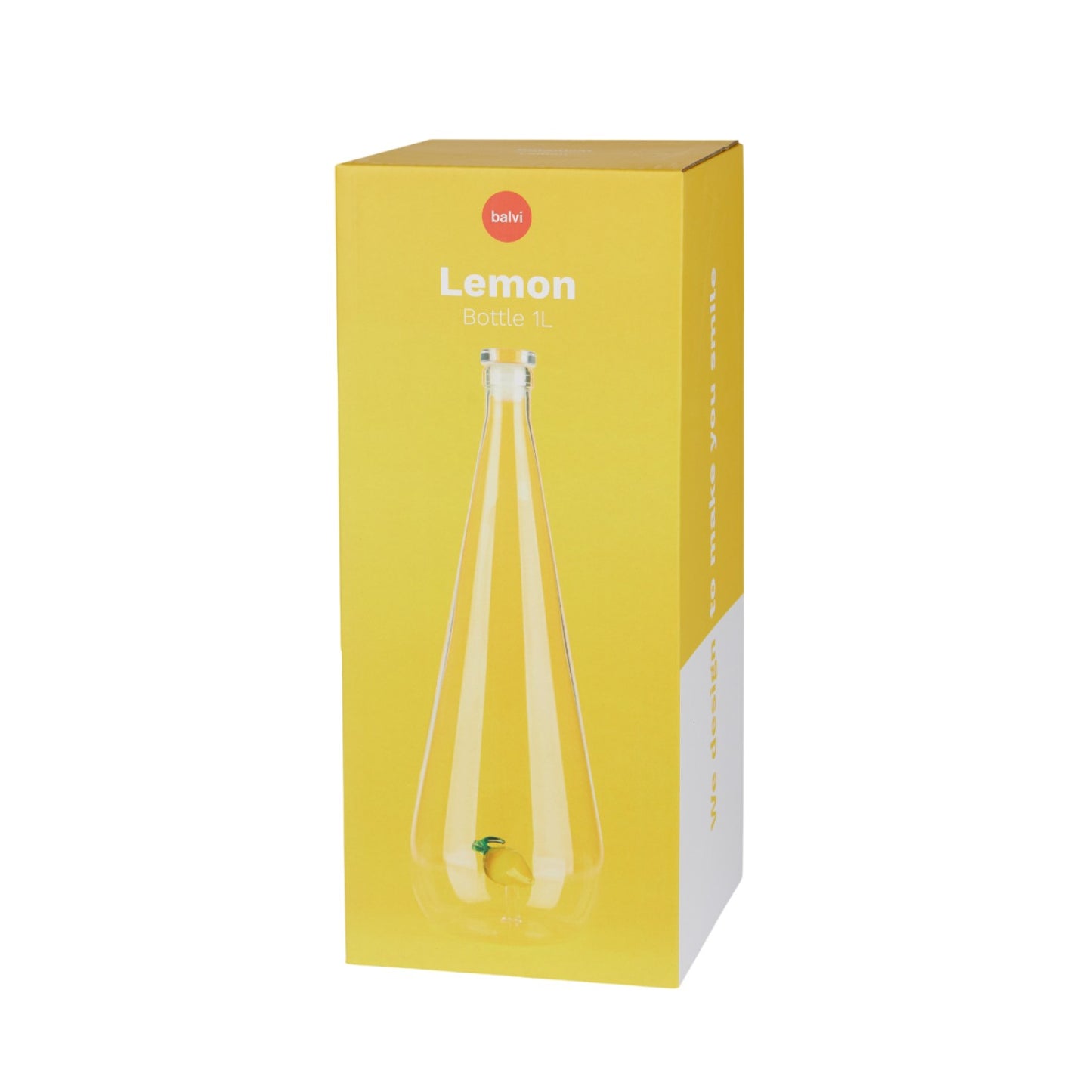 Balvi Botanical Lemon Glass Bottle 1L