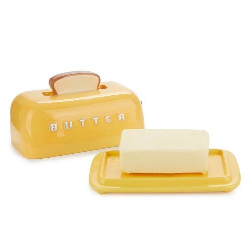 Balvi Toaster Butter Dish Mustard