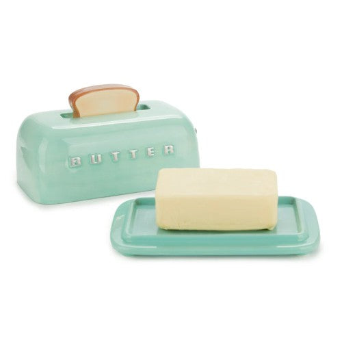 Balvi Toaster Butter Dish Turquoise