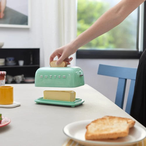 Balvi Toaster Butter Dish Turquoise