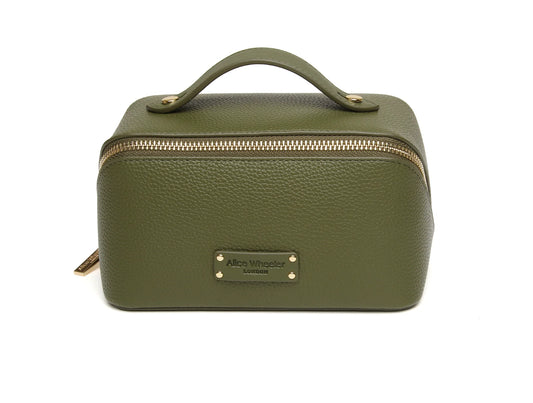 Kensington Mini Beauty Train Case Olive