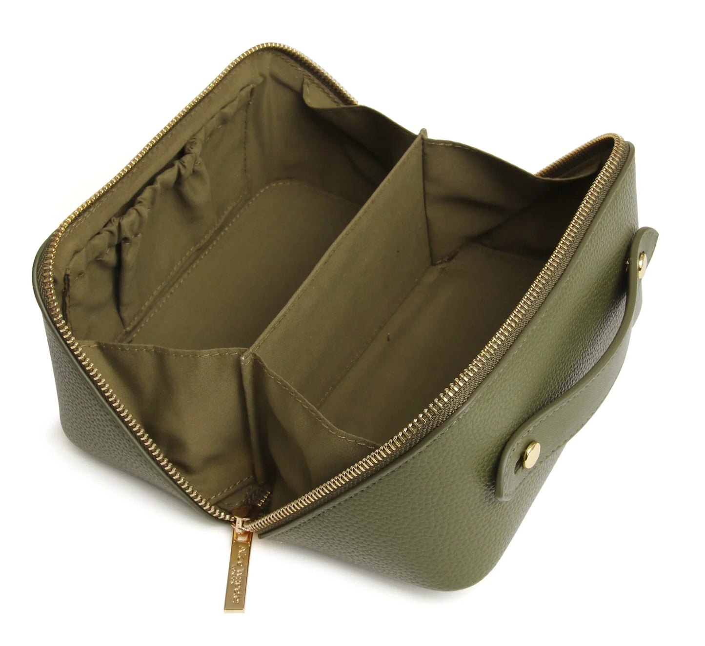 Kensington Mini Beauty Train Case Olive