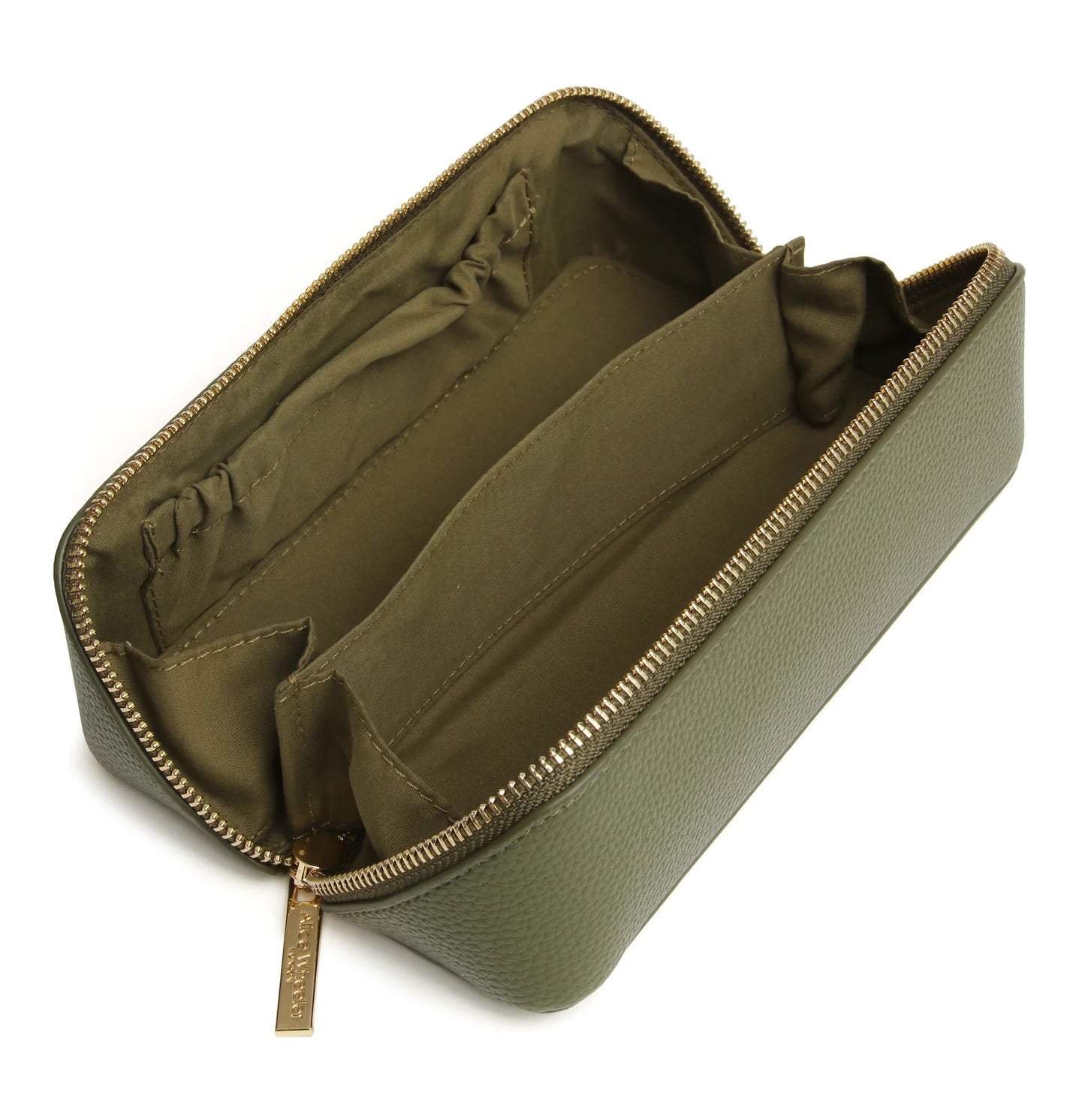 Kensington Small Beauty Train Case Olive