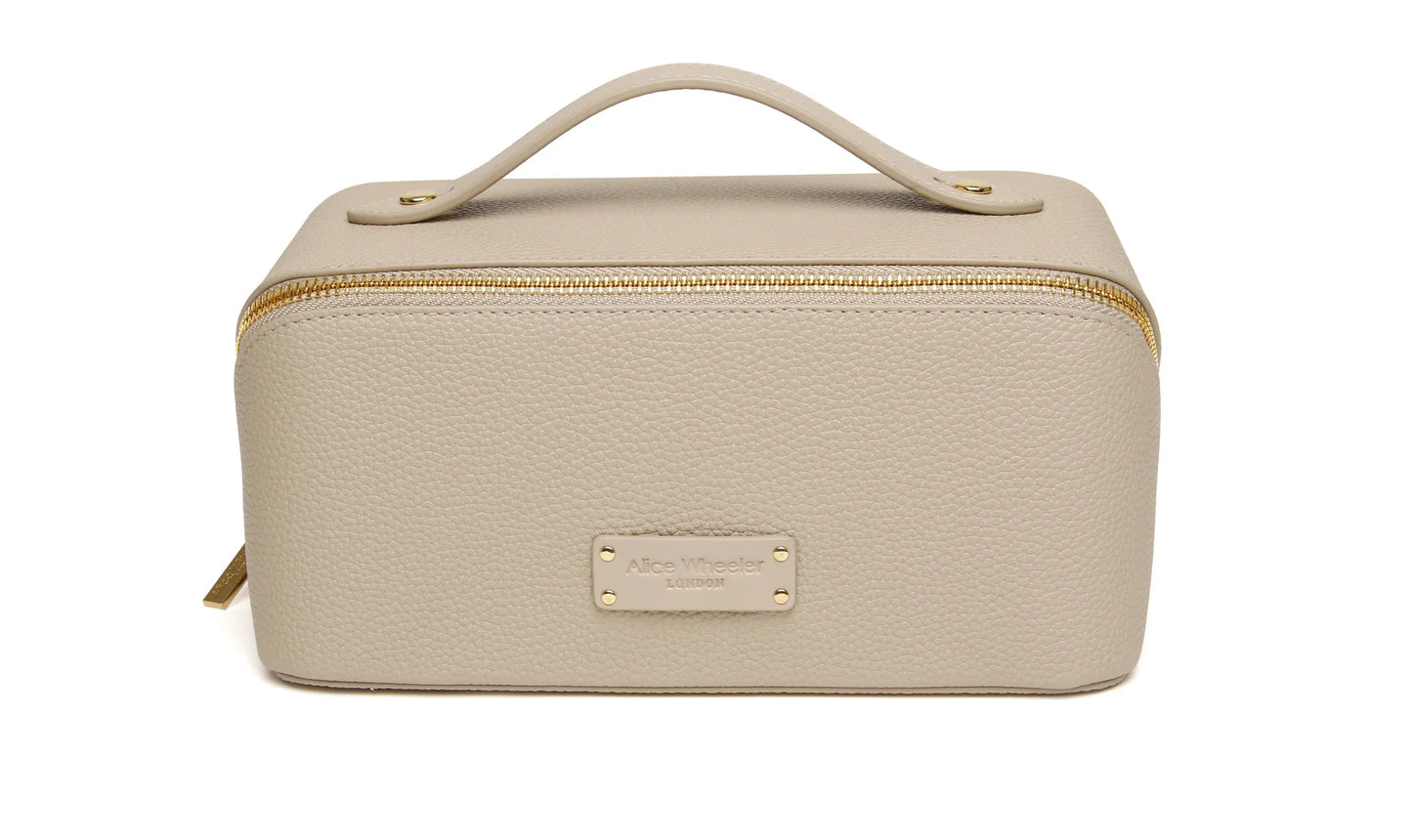 Kensington Beauty Train Case Stone